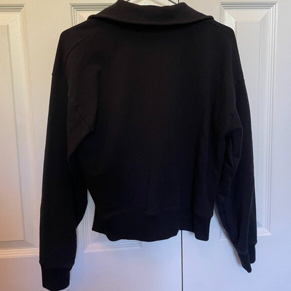 Babaton Quarter Zip Sweater – Size XS – Black - Picture 4 of 5